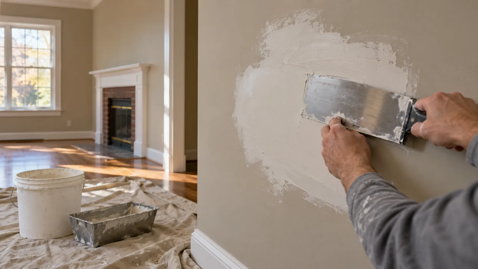 Drywall Repair Cost in NJ: A Painter on Patches, Cracks and Ceilings