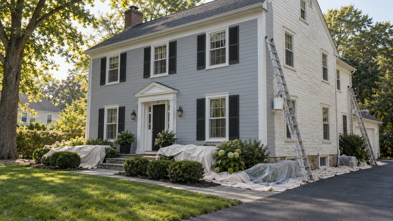 How Long Does It Take to Paint a House in NJ? Interior, Exterior and Crew Days