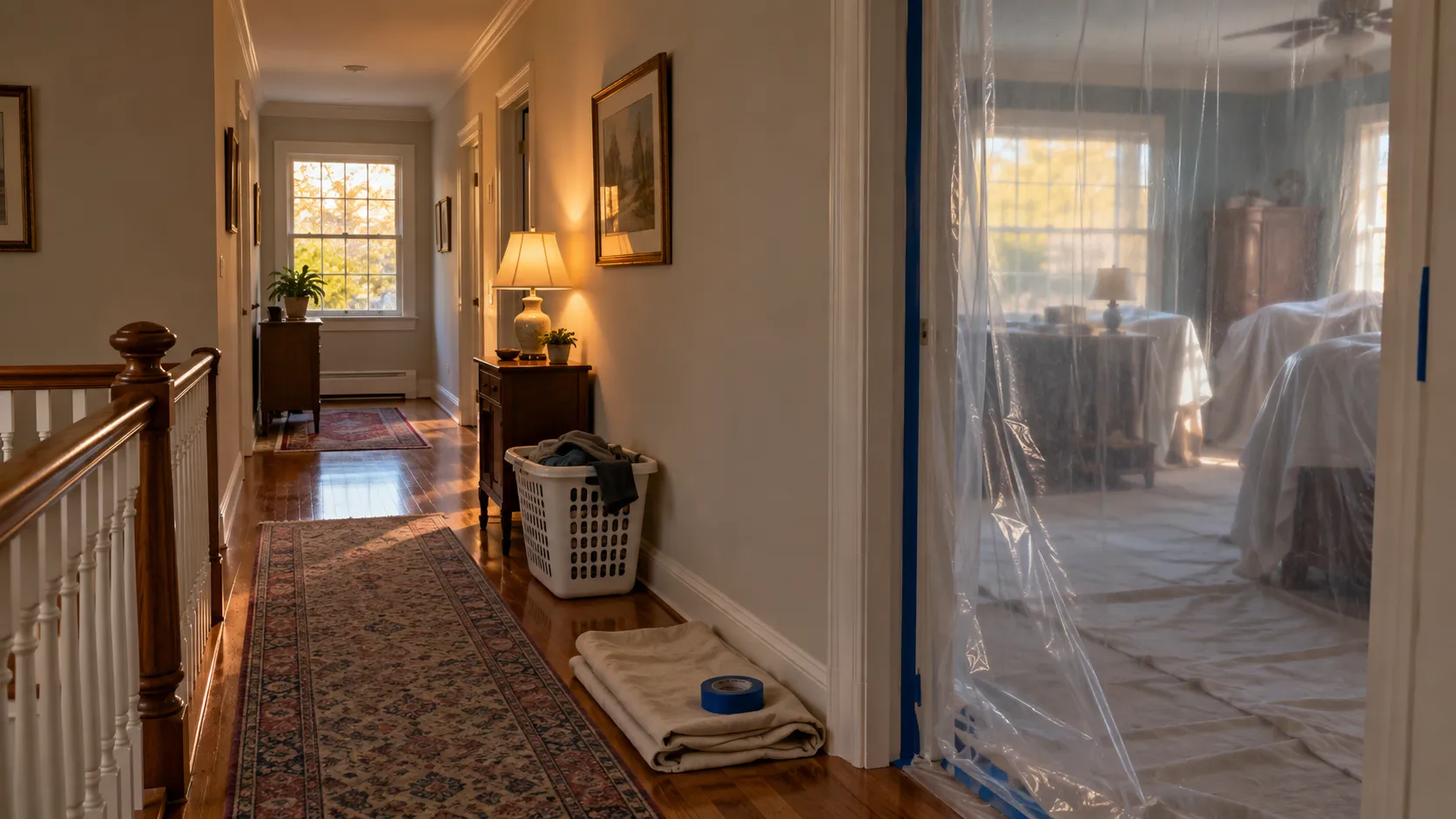 Living in Your House While It Is Being Painted: What Actually Happens, Room by Room