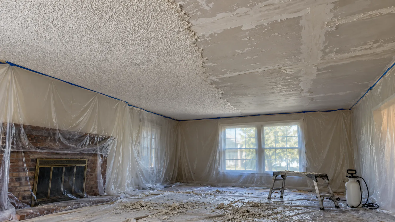 Popcorn Ceiling Removal Cost in NJ: Prices, Asbestos and Your Options