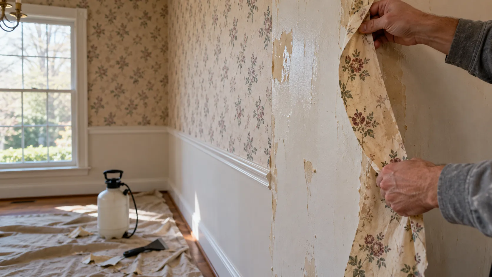 Wallpaper Removal Cost in NJ: A Painter on Stripping, Repair and Primer