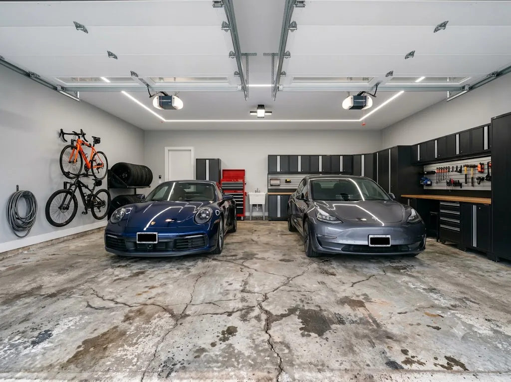 Before — Two-Car Garage
